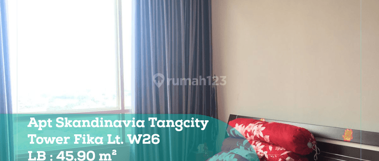 Dijual Apt 2 Kamar di Skandinavia Tangcity Tower Fika 1