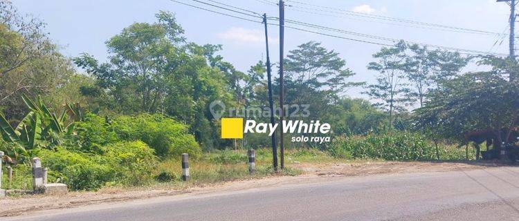 Di jual Tanah di Jatinom, Klaten 287 m²akses truk  1