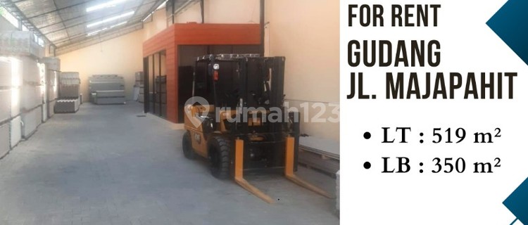 DISEWKAN GUDANG SIAP PAKAI JL MAJAPAHIT PEDURUNGAN  1