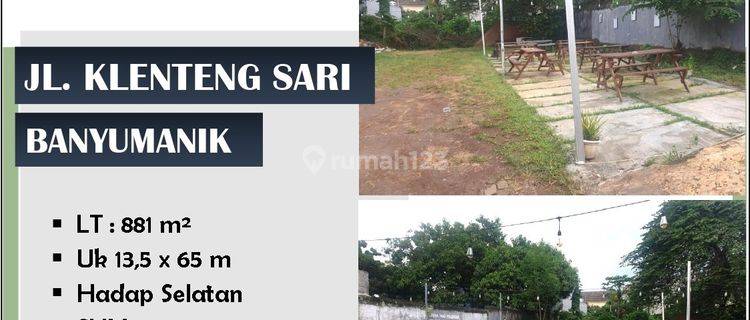 Dijual Tanah di Jl. Klentengsari, Banyumanik 1