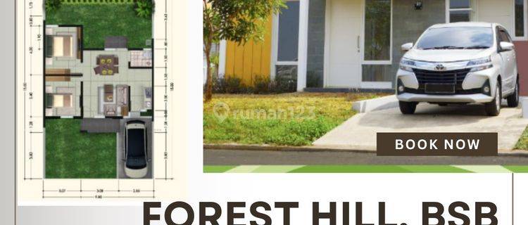 Dijual Rumah Baru Citraland Bsb City Forest Hill Type New Dolores 1