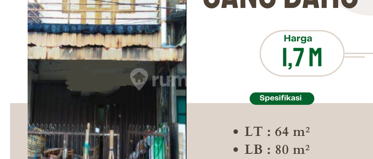 For Sale: 2-Story Shop House in Gang Baru, Kranggan, Central Semarang 1