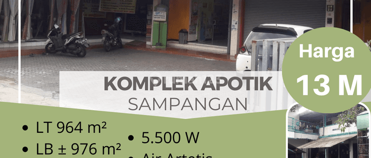 Dijual Kompleks Ruko Bangunan 2 Lantai Sampangan Semarang 1