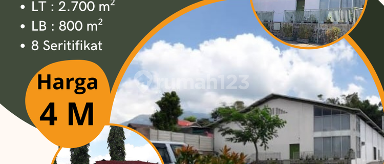 Dijual Ruang Usaha Ex Resto Bandungan Semarang  1