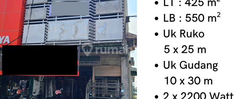 RUKO+GUDANG LOKASI STRATEGI SUPRIYADI RAYA PEDURUNGAN 1