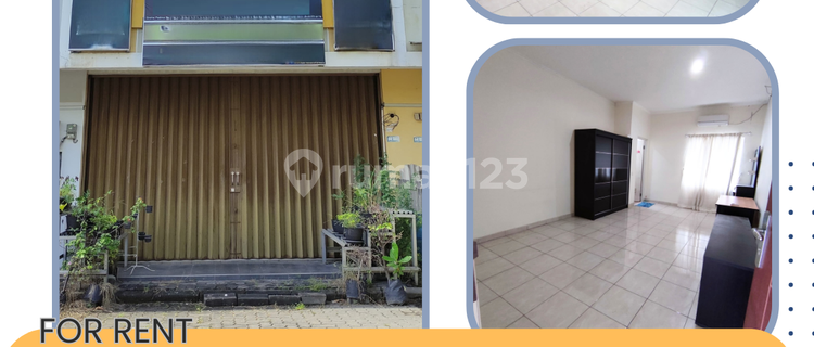 DISEWAKAN RUKO 2 LT SIAP PAKAI GRAHA PADMA SEMARANG BARAT 1