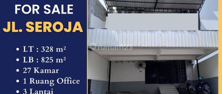 DIJUAL HOTEL 3 LT TENGAH KOTA JL SEROJA SEMARANG SELATAN  1