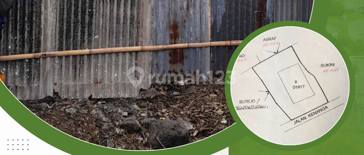 DIJUAL TANAH SIAP BANGUN SHM JL KENANGA UNGARAN BARAT 1