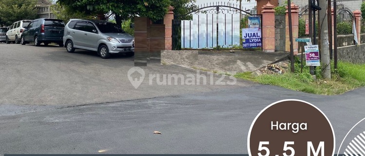 FOR SALE CORNER LOT WITH VIEW BOROBUDUR SOUTH STREET MAIN ROAD MANYARAN 1