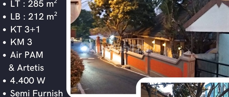 Dijual Rumah di Jl. Cinde Barat, Candisari 1