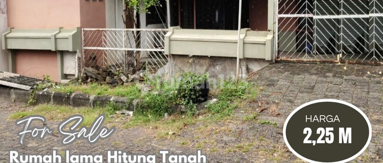 FOR SALE OLD HOUSE, PRICED ACCORDING TO LAND VALUE, PERMATA MERAH, NORTH SEMARANG 1