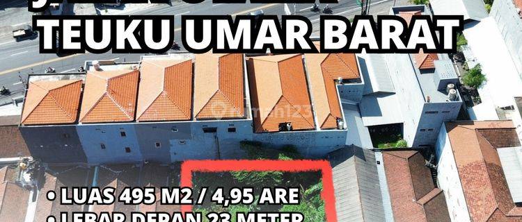 Dijual Tanah Lokasi 150 meter Jalan Utama Teukumar Barat 1