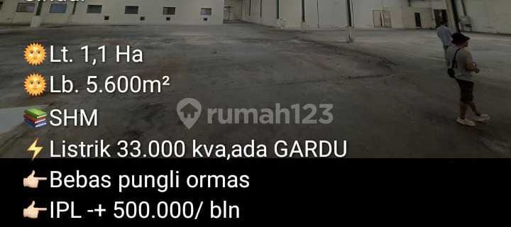 Disewakan Gudang Di Parung Panjang Gunung Sindur 1