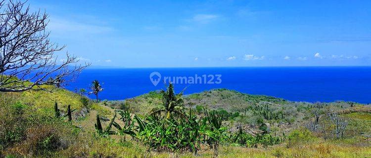 Tanah Strategis View Laut di Nusa Penida Bali 1