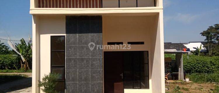 Rumah 1 Lantai Tamapk 2 Lantai di Bogor Cibinong 1