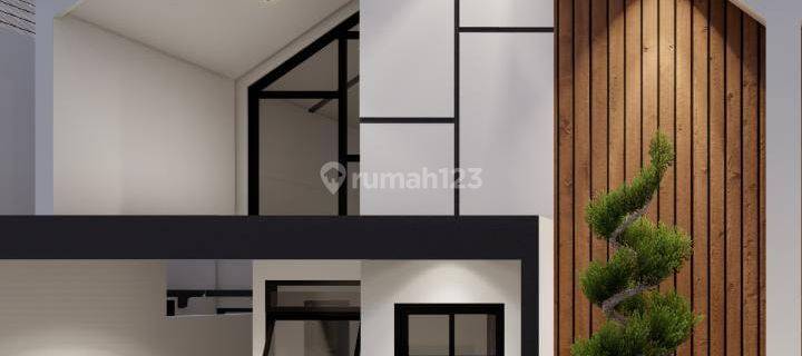 Rumah Modern Minimalis 2 Lt di Pusat Pemerintahan Cashback 50 Jt 1