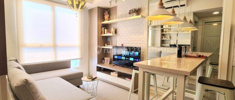 Dijual Apartemen Silktown, 2BR, Furnished, Cakep Banget, Tinggal Masuk 1