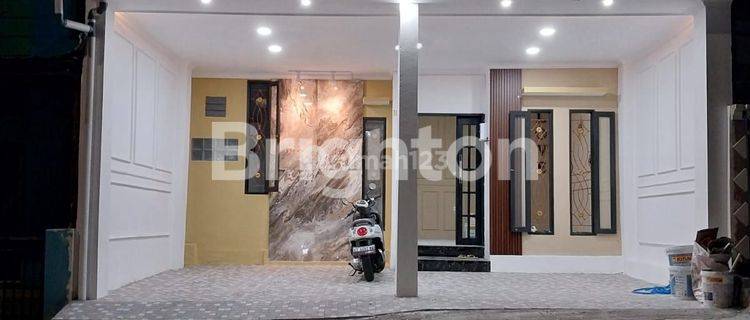 RUMAH TENGAH KOTA BERNUANSA MINIMALIS ELEGAN LOKASI DALAM PERUMAHAN VILLA DAMAI AMAN NYAMAN HARGA NEGO 1