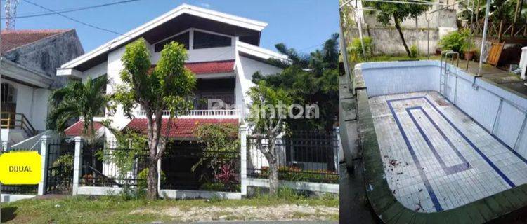 RUMAH BESAR  SEMIFURNIS DENGAN KOLAM RENANG LOKASI TENGAH KOTA DALAM PERUMAHAN MARKONI ATAS AMAN NYAMAN HARGA NEGO 1