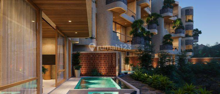 Upcoming Luxury Apartment with Smart Home System in Canggu for Leasehold Sale 1