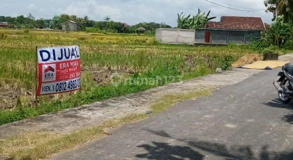 Tanah Sawah Murah SHM Area Pundong Bantul 1