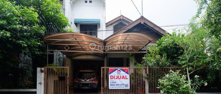 Rumah di Bintaro Sektor 1, Dalam Kompleks Perumahan Elite, 3 Kt Dengan Km Dalam, Taman Depan, Taman Belakang, Kolam Ikan, Gazebo, Musholla, Lingkungan Rimbun Dan Asri 1