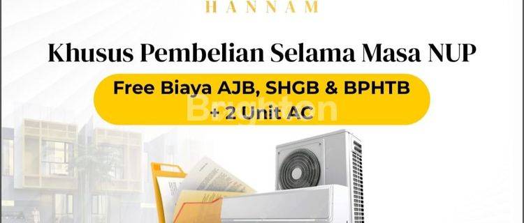 Town House Baru HANNAM. Murah. Dekat Bandara Hangnadim. Batam Center 1