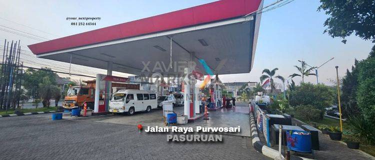 Spbu Di Jalan Raya Purwosari Pasuruan Jawa Timur dn1444  1