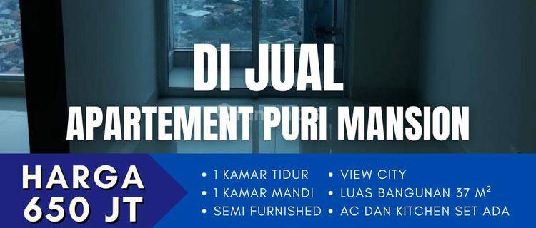 Di Jual Cepat Apartemen Puri Mansion Semi Furnished Bagus 1