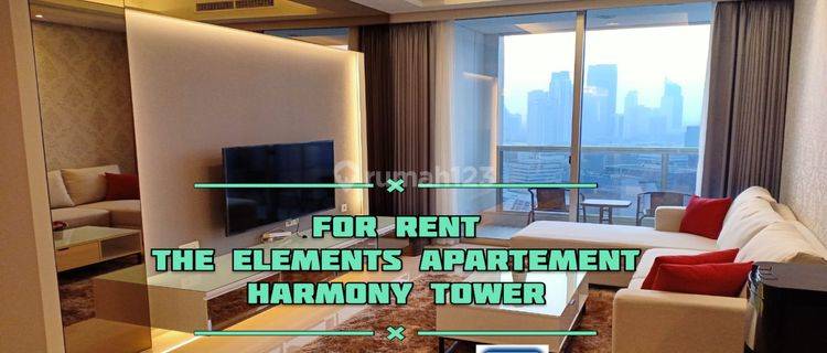 For Rent The Elements Apartement 2 Bedroom Furnished Lux 1