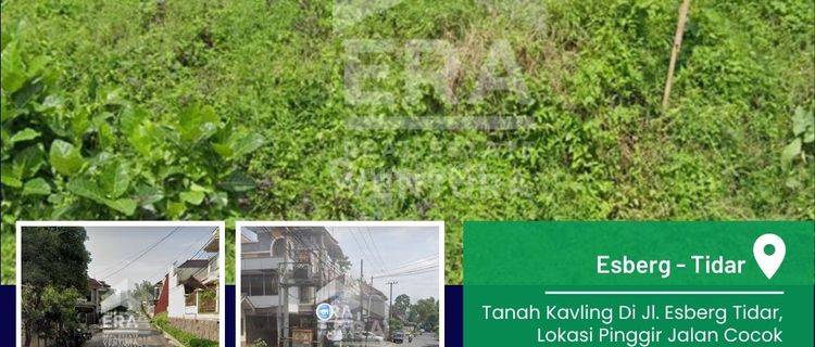 Tanah Kavling Di Jl. Esberg Tidar, Cocok Untuk Hunian Atau Usaha 1