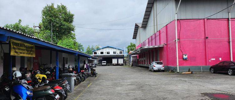 Gudang Luas Kapasitas Besar Tronton Masuk Lancaar Di Sewon Bantul Jogjakarta 1