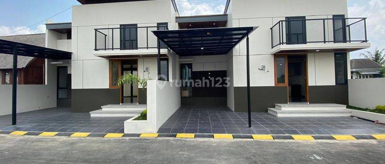 Rumah Minimalis Cantik Dengan Lantai Mezzanine Di Jl Godean Km 8 Sleman Jogja 1