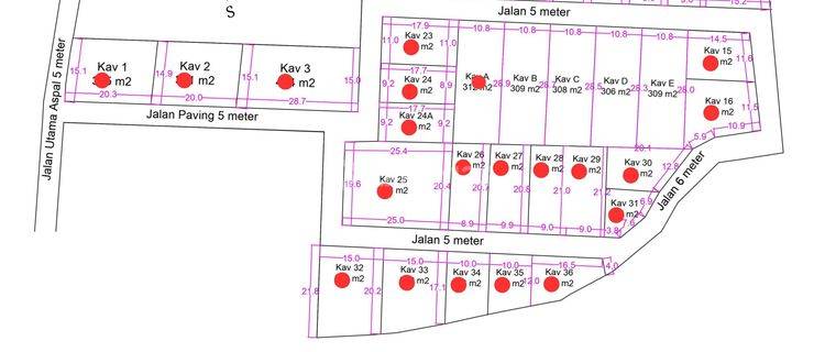 premium land plot in sawangan nusa dua 1