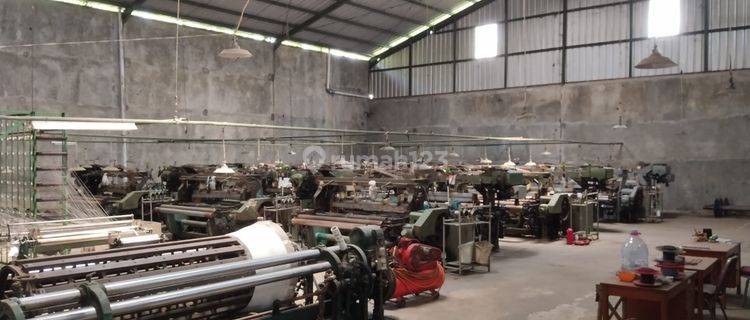 Pabrik Weaving Dijual Luas di Jl Bojong , Majalaya Kab Bandung 1