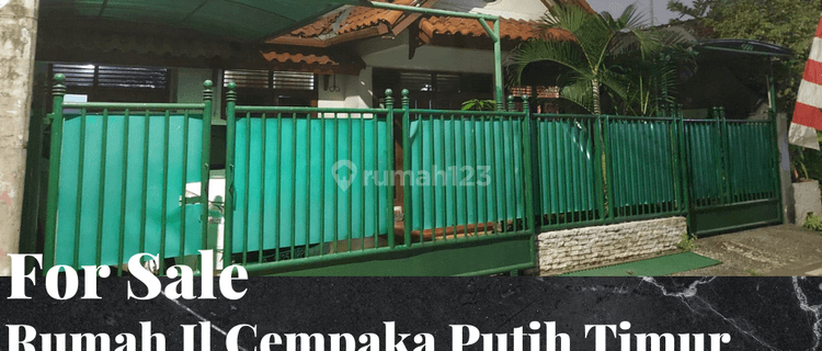 Dijual Rumah 2 Lantai Bagus di Cempaka Putih, Jakarta Pusat 1