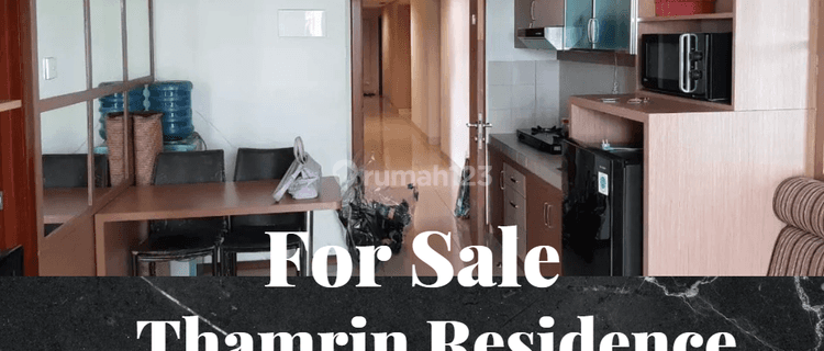 Jual Apartemen Thamrin Residence 1 Bedroom Tipe L Lantai Rendah 1