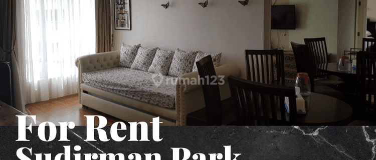 Disewakan Apartement Sudirman Park Furnished 2br View Timur Pool 1