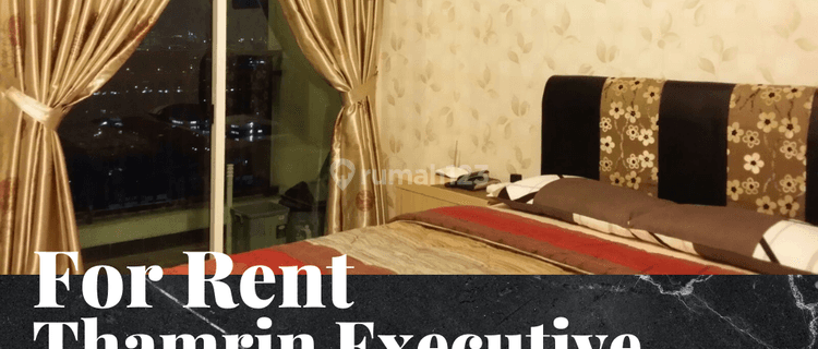 For Rent Apartemen Thamrin Executive Tipe Studio Furnished Low Floor 1