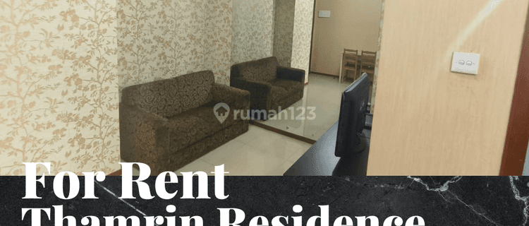 Disewakan Apartement Thamrin Residence 1 BR Furnished Bagus 1