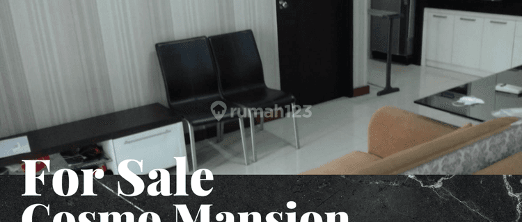 Dijual Apartement Cosmo Mansion Lantai Rendah 1 Bedroom 1