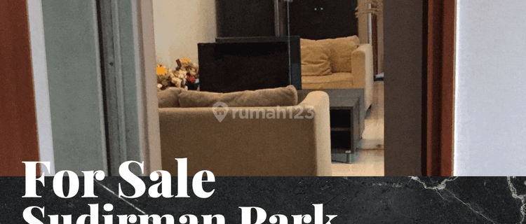 Dijual Apartement Sudirman Park 2 Bedroom Full Furnished View Pool 1