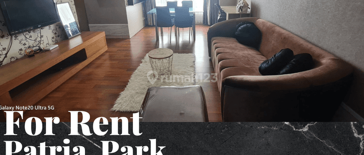 Disewakan Apartement Patria Park 3 BR Full Furnished Mid Floor 1