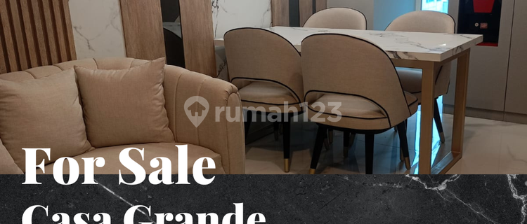 Dijual Apartement Casa Grande 1 BR Full Furnished Tower Mirage 1