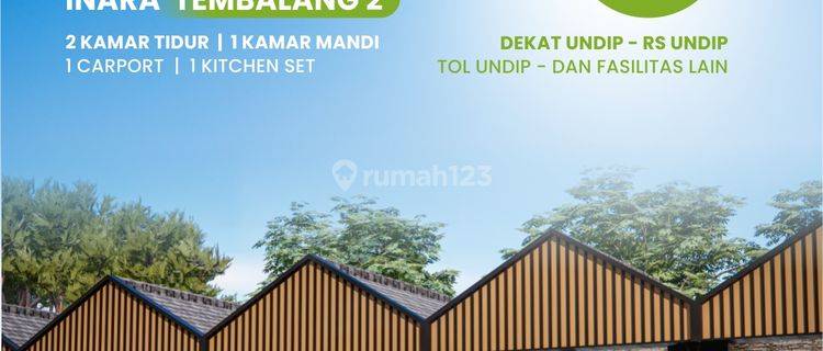 Rumah promo 400jtan di Tembalang,3 Mnit ke UNDIP  1