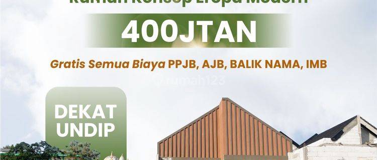 Perumahan Semarang Murah 400jtan Fasilitas Lengkap  1