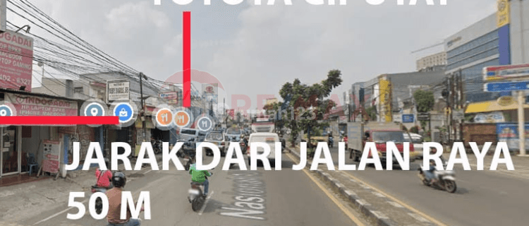 Tanah Ciputat Dewi Sartika Super Strategis Dekat Tol 1