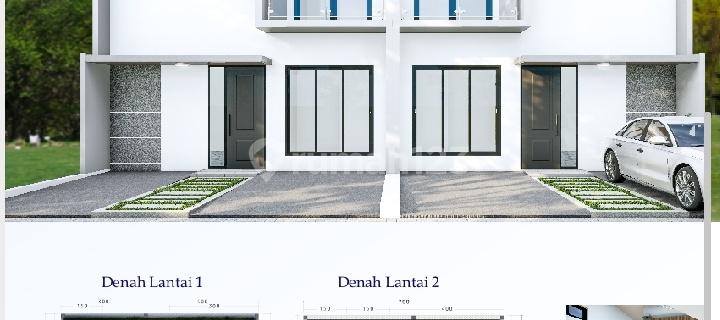 Rumah 2 Lantai Siap Huni Jl Poros Asrama Haji Sudiang Makassar 1