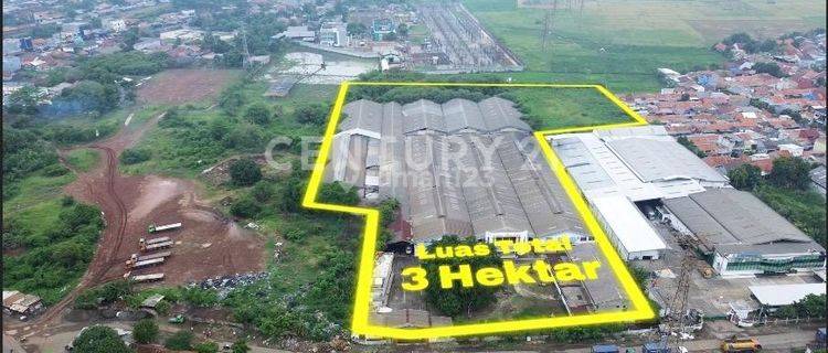 DIJUAL PABRIK 3 HEKTAR DI KARAWANG TIMUR DEKAT PINTU TOL MBZ 1