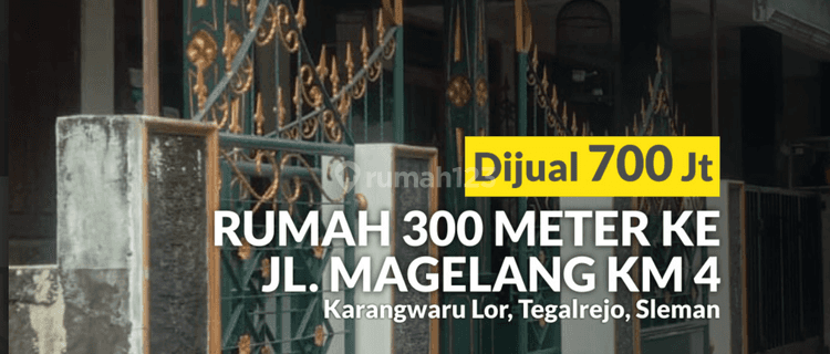 Rumah Tinggal 2 Kamar Dekat Tugu Yogyakarta  1